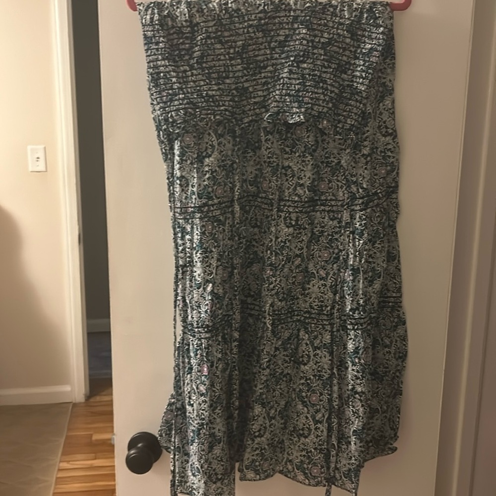Smocked maxi dress